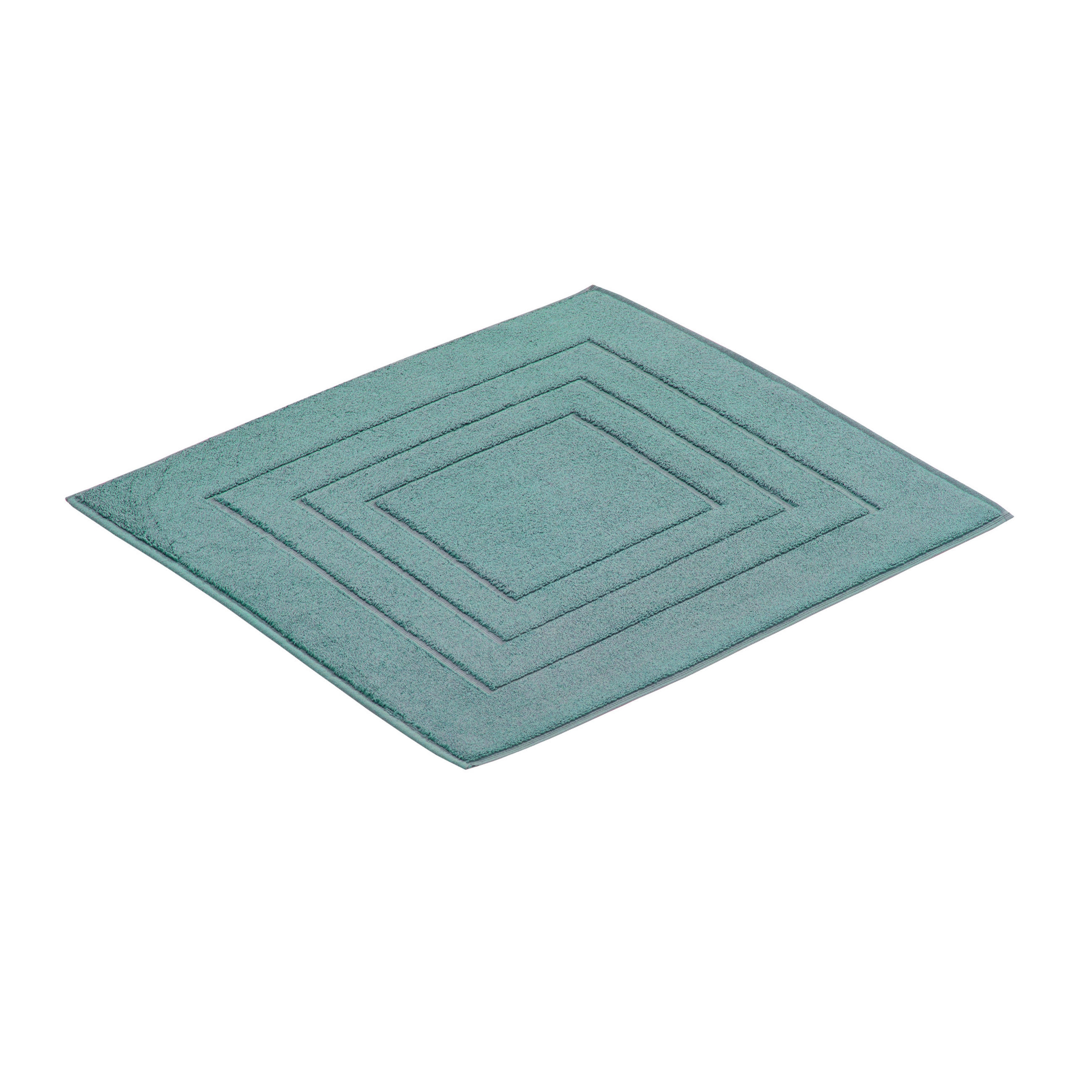 BADEMATTE  60/60 cm  Türkis   - Türkis, Basics, Textil (60/60cm) - Vossen