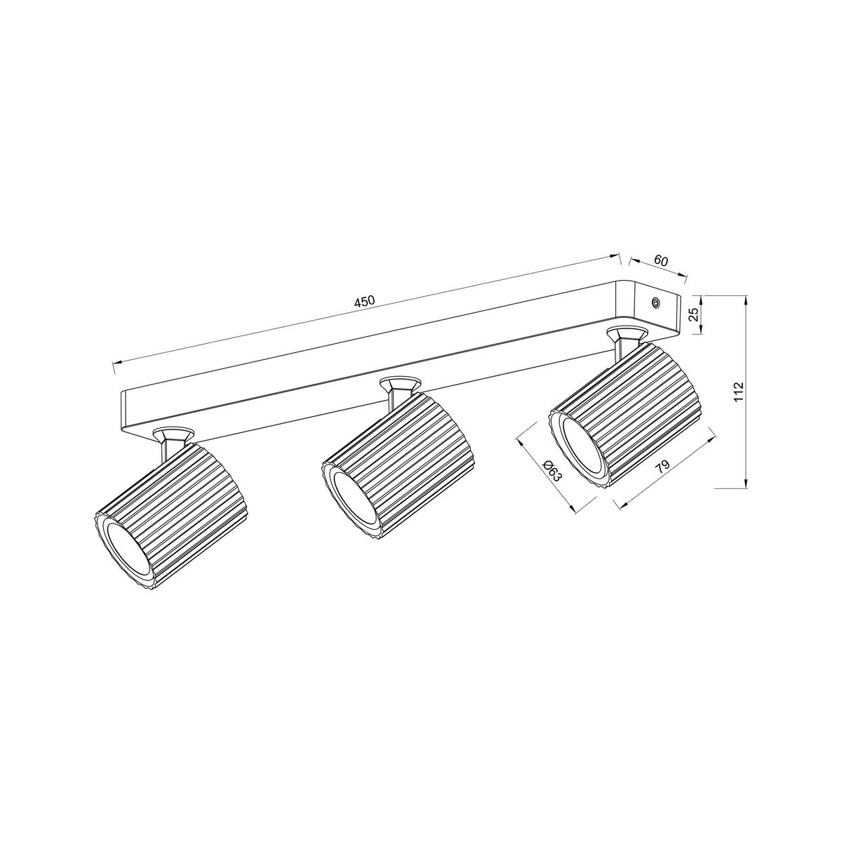 STRAHLER - Weiss, Basics, Metall (11.2/45/7.9cm)