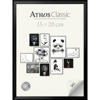 BILDERRAHMEN - Schwarz, Basics, Papier/Holzwerkstoff (15/20/1,8cm)