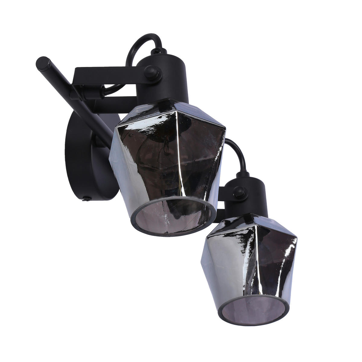 SPOTLIGHT Randi 44/9/22 cm   - svart, Design, metall/glas (44/9/22cm)