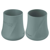 DJEČJA ČAŠA   90 ml    - zelena, Basics, prirodni materijali (13,2/20,1/26,5cm) - Everyday Baby