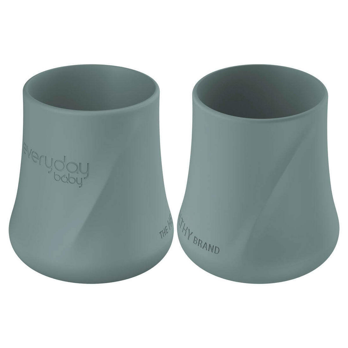 DJEČJA ČAŠA   90 ml    - zelena, Basics, prirodni materijali (13,2/20,1/26,5cm) - Everyday Baby