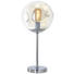 LAMPA STOLNÍ - čiré/barvy chromu, Design, kov/sklo (24cm) - Dieter Knoll LAMPA STOLNÍ - čiré/barvy chromu, Design, kov/sklo (24cm) - Dieter Knoll