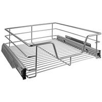 TELESKOP SCHUBLADE - Grau, Basics, Metall (39/14/44cm)