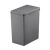 ABFALLEIMER Oslo 20 L  - Dunkelgrau/Anthrazit, Basics, Kunststoff (34/22/41,5cm) - Fackelmann