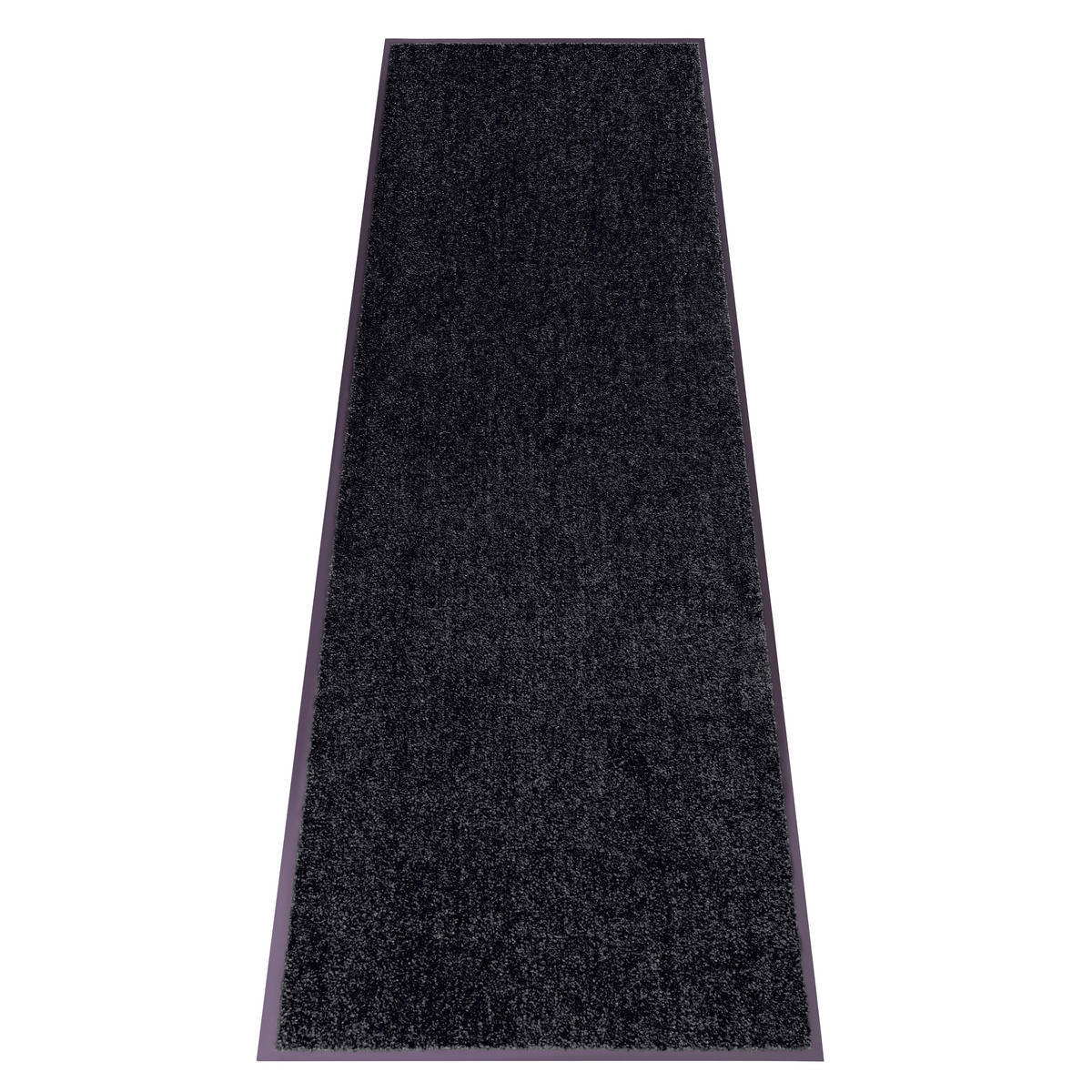 SCHMUTZFANGMATTE  60/180 cm  Schwarz  - Schwarz, Basics, Kunststoff/Textil (60/180cm)