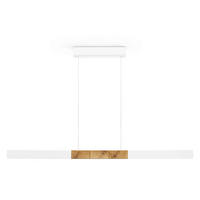 LED-HÄNGELEUCHTE  - Eichefarben, Design, Holz