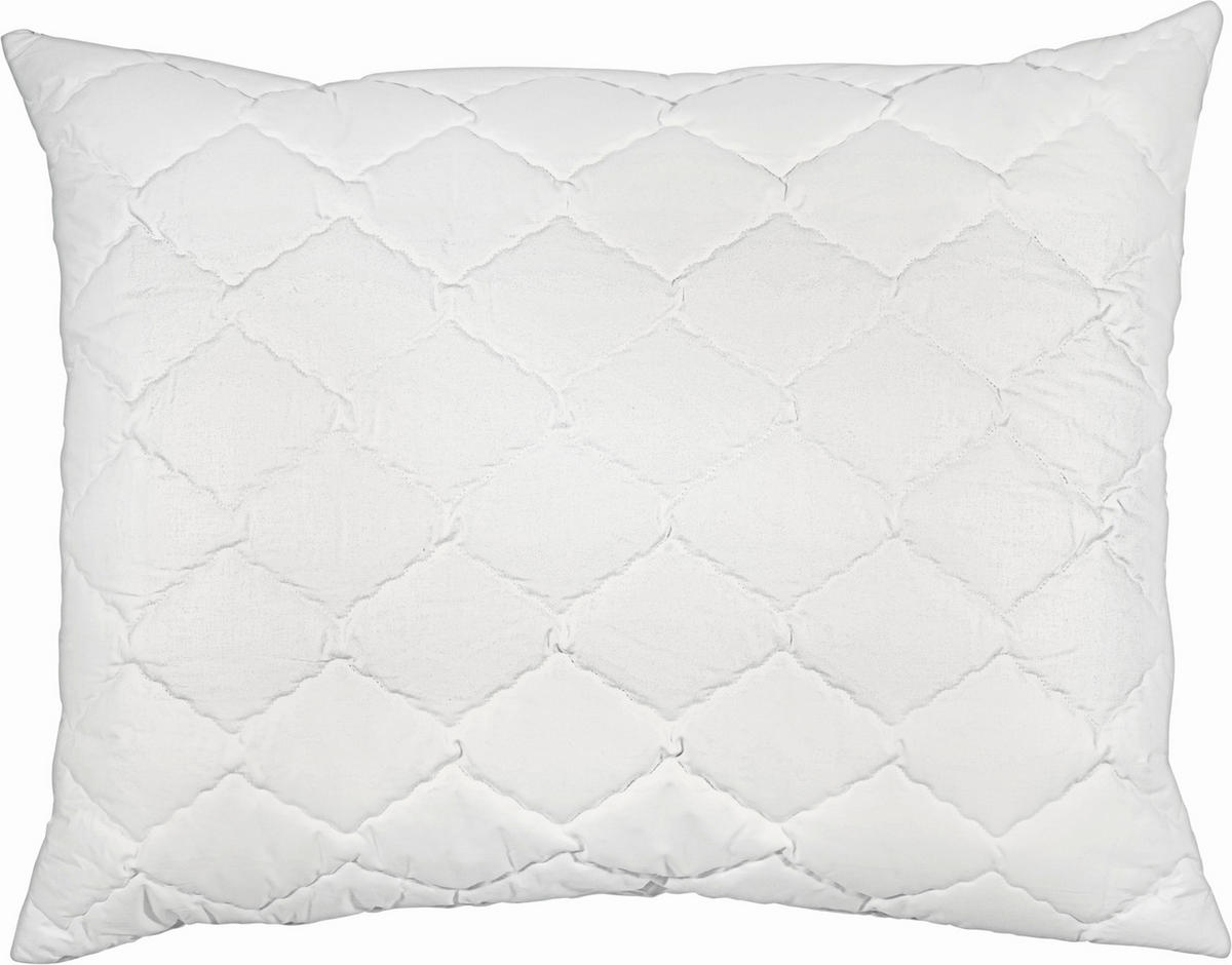 PROŠIVENI JASTUK  60/80 cm       - bela, Osnovno, tekstil (60/80cm) - Billerbeck