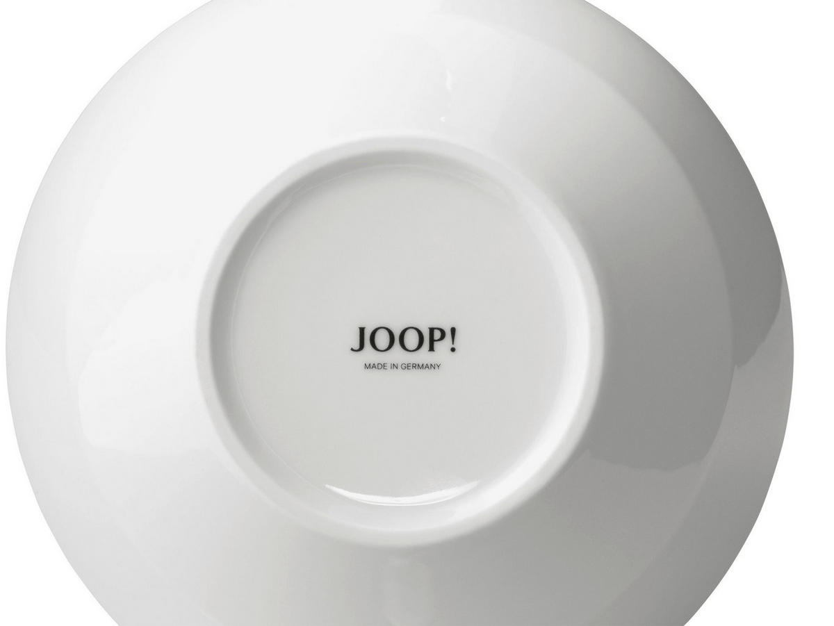 KAFFEEBECHERSET Faded Cornflower 2-teilig  - Weiß, Design, Keramik (8,5/9,5cm) - Joop!