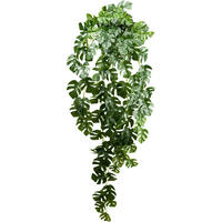 KUNSTPFLANZE Philodendron 95 cm  - Grün, Design, Kunststoff (95cm) - P & B