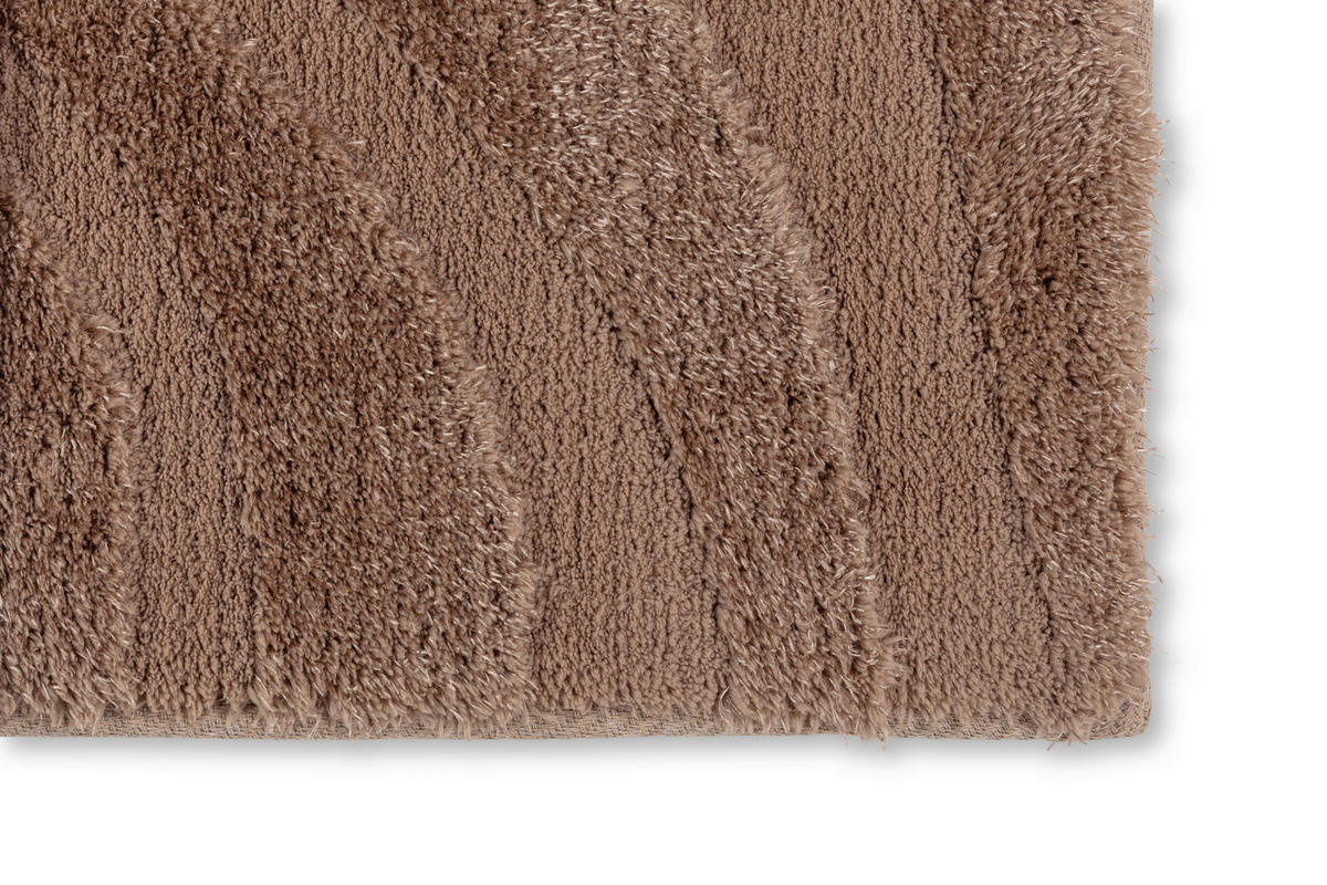 WEBTEPPICH 140/200 cm Blaze Braun  - Braun, Design, Textil (140/200cm) - Schöner Wohnen