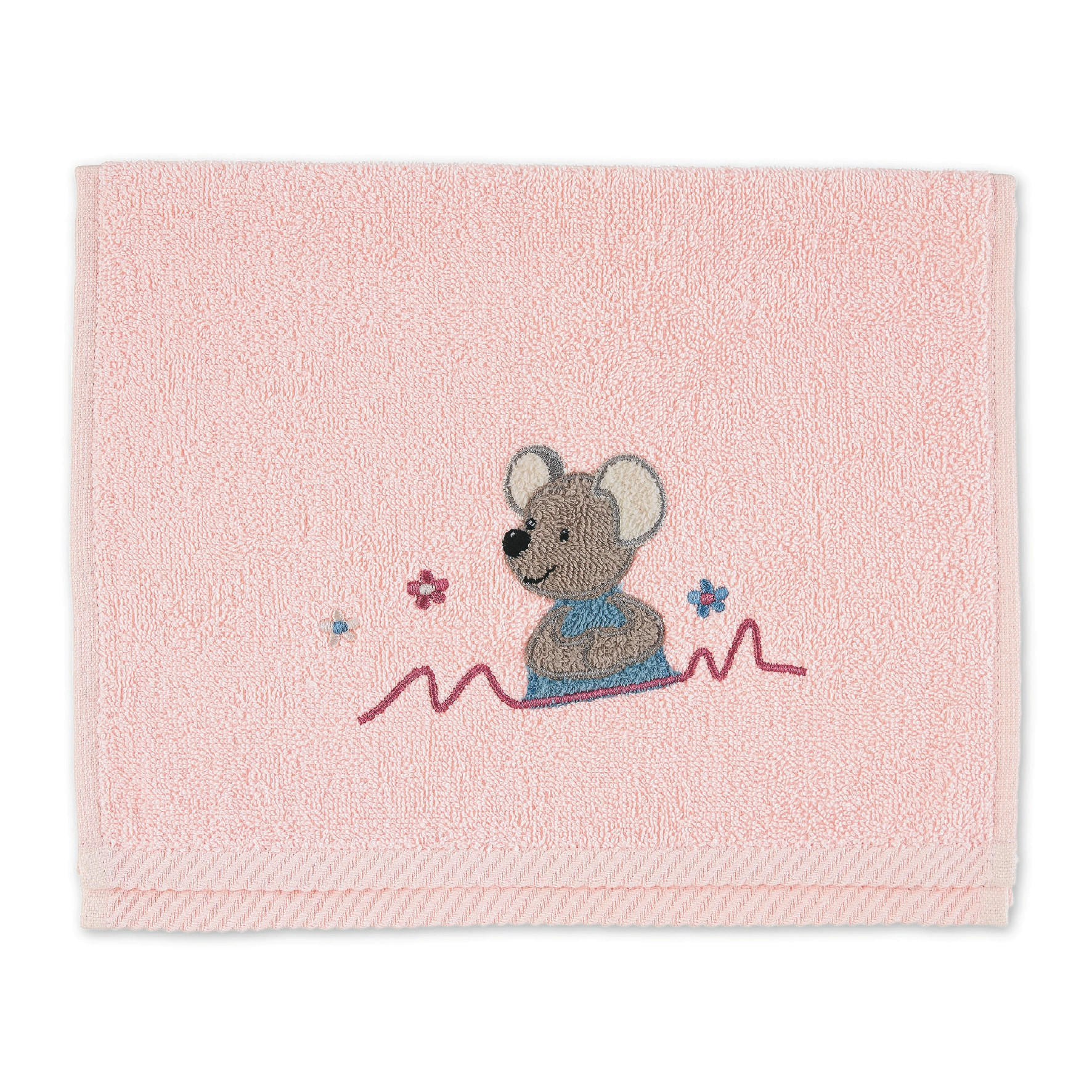 Kinderhandtuch Mabel Rosa  - Rosa, Basics, Textil (50/30cm) - Sterntaler