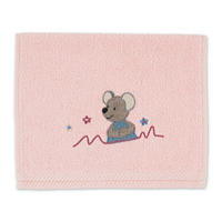 Kinderhandtuch Mabel Rosa  - Rosa, Basics, Textil (50/30cm) - Sterntaler