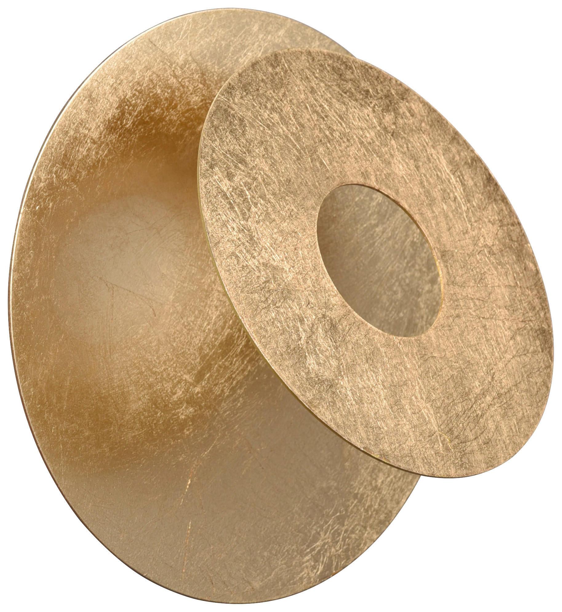 LED-WANDLEUCHTE Leano 18/7,2 cm  - Goldfarben, Design, Metall (18/7,2cm) - Trio Leuchten