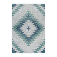 FLACHWEBETEPPICH 200/290 cm Bahama Blau  - Blau, Design, Textil (200/290cm) - Novel