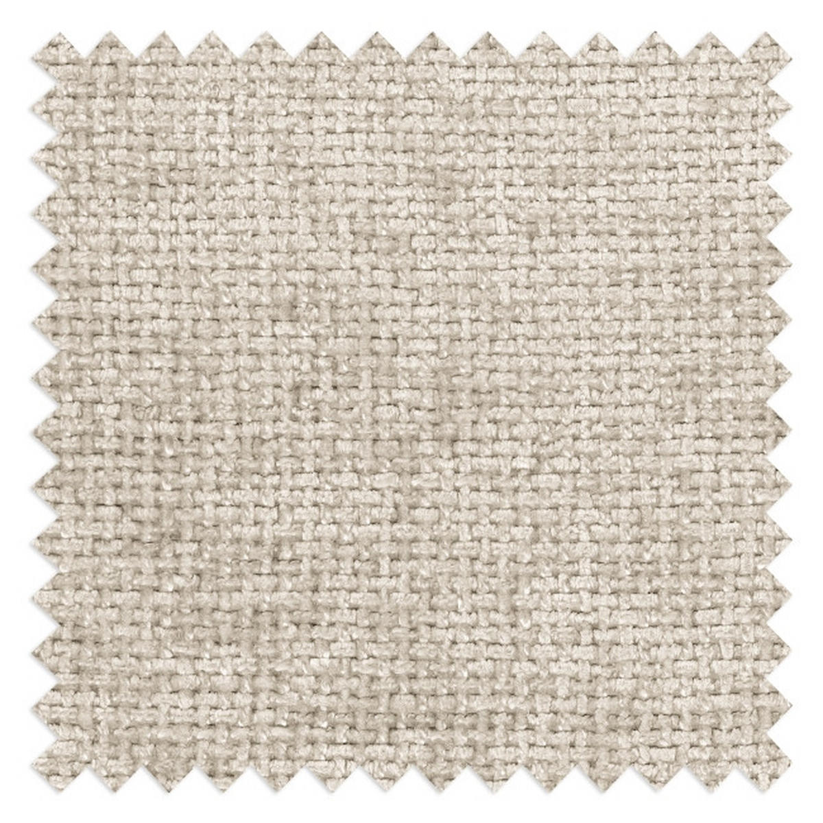 BIGSOFA in Chenille Silberfarben  - Silberfarben/Schwarz, Modern, Kunststoff/Textil (237/87/131cm) - Trendmanufaktur