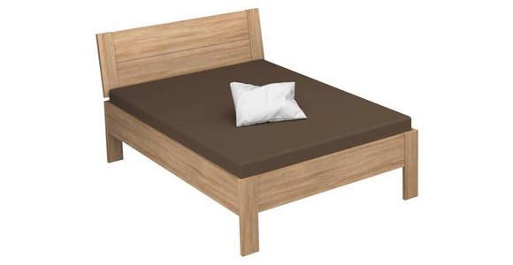 BETT 120/200 cm  in Sonoma Eiche  - Sonoma Eiche, Design, Holzwerkstoff (120/200cm) - Xora