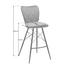 BARHOCKER in Metall, Textil Grau, Schwarz - Schwarz/Grau, Design, Textil/Metall (43,5/106,5/53cm) - Hom`in BARHOCKER in Metall, Textil Grau, Schwarz - Schwarz/Grau, Design, Textil/Metall (43,5/106,5/53cm) - Hom`in