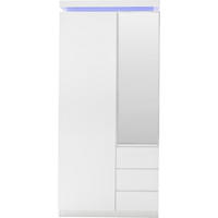 GARDEROBENSCHRANK  in 91/198/38 cm  - Weiss, Design, Holzwerkstoff (91/198/38cm) - Novel