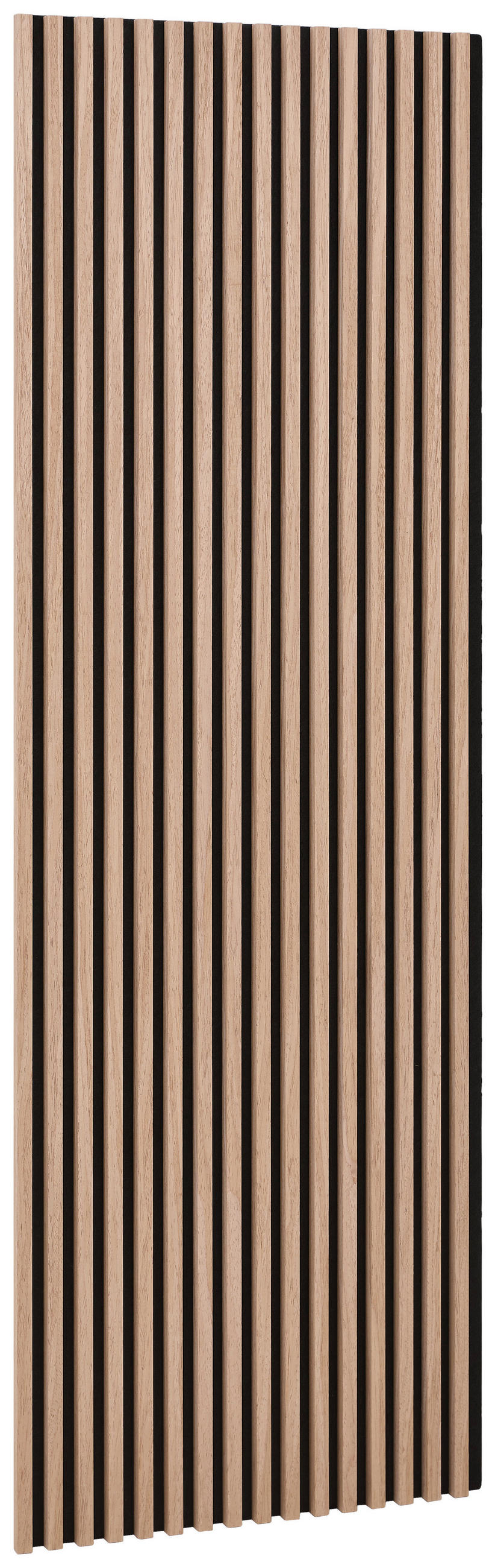 AKUSTIKPANEEL Nachbildung 41/120/2,1 cm 4 Stück  - Walnussfarben, Design, Holzwerkstoff/Kunststoff (41/120/2,1cm) - Livetastic