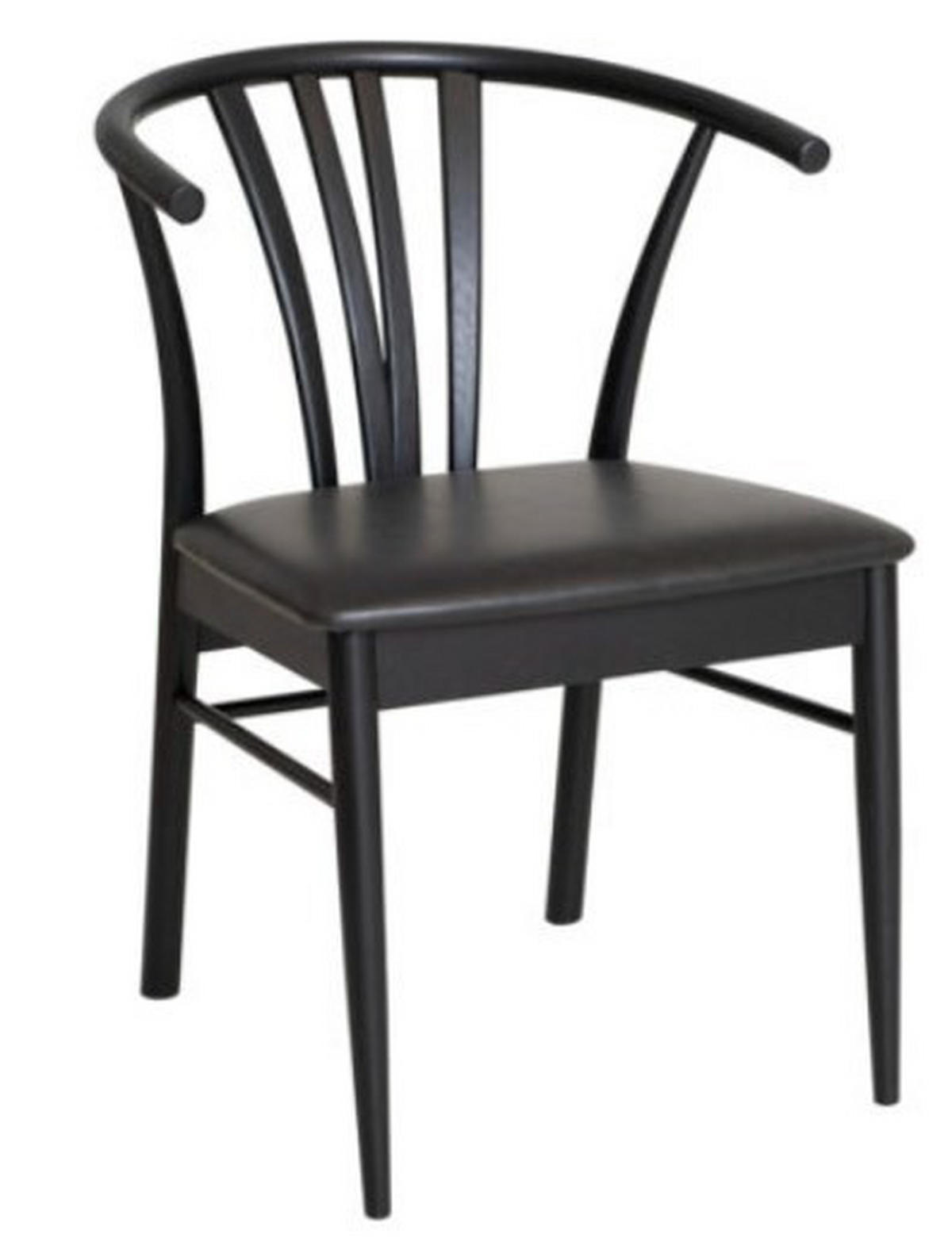 STOL  - svart, Design, trä/plast (49/84/74,50cm) - Best Price