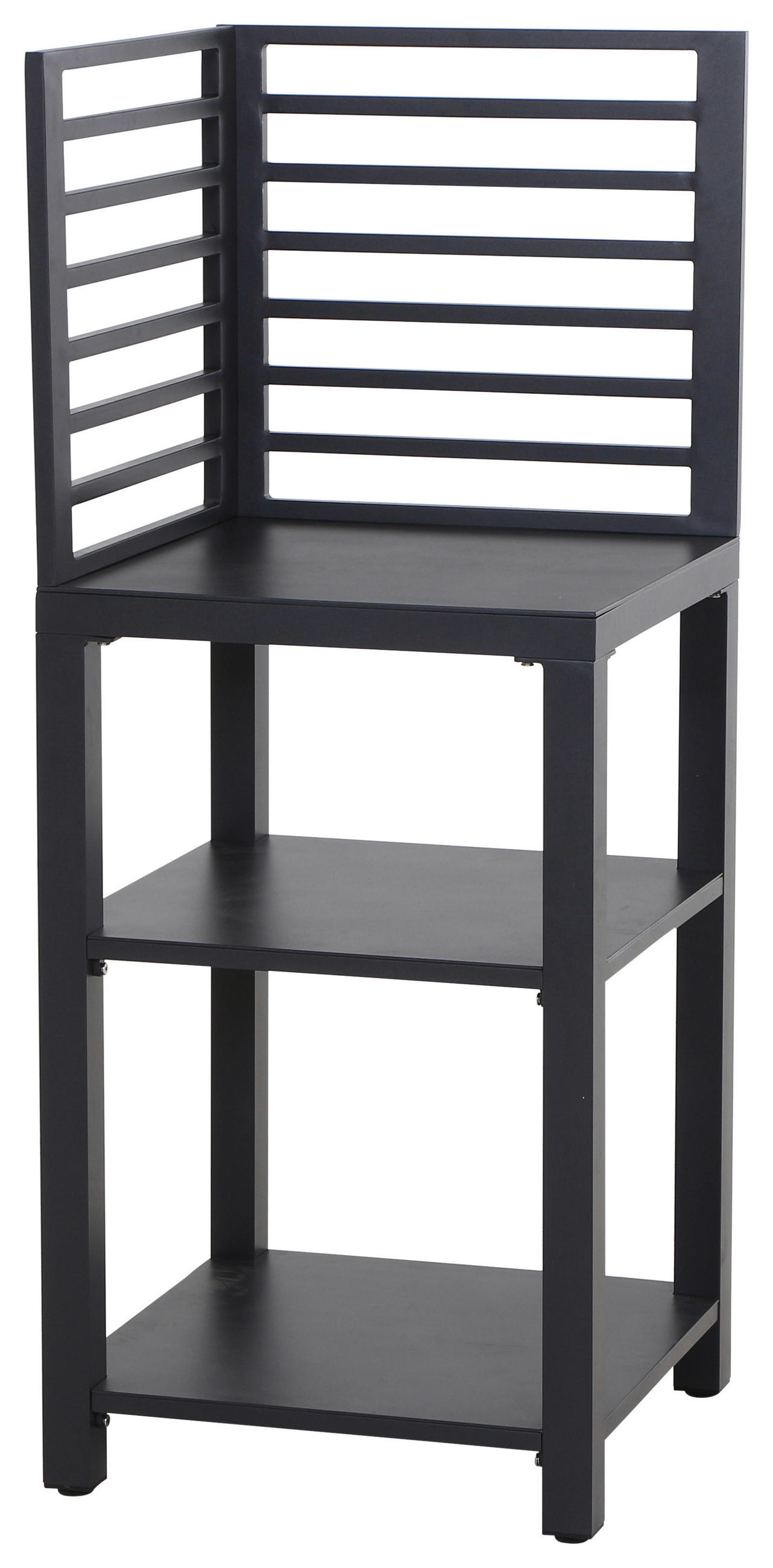 OUTDOORKÜCHE - Anthrazit, MODERN, Metall (56/90/56cm) - Siena Garden