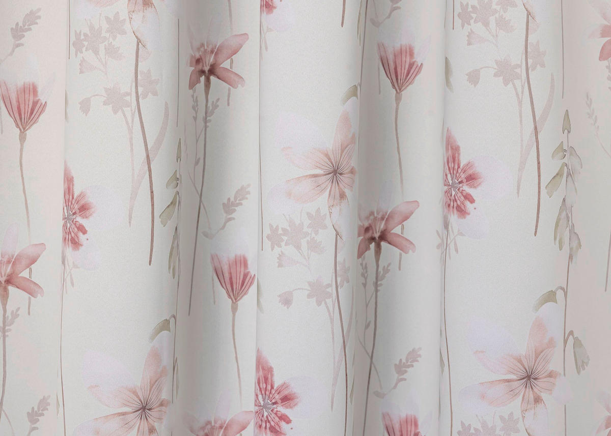 Material Textil Decorativ obscuritate  - roz, Basics, textil (148cm)