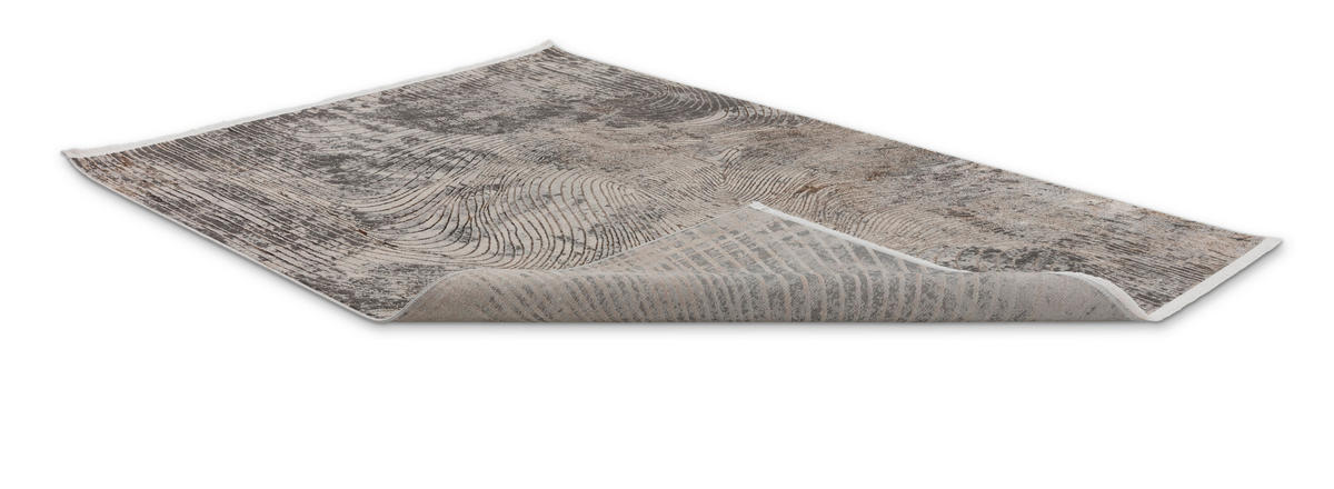 WEBTEPPICH Wohnzimmer 80/150 cm Castello Schwarz, Goldfarben rechteckig  - Goldfarben/Schwarz, Design, Textil (80/150cm) - Astra