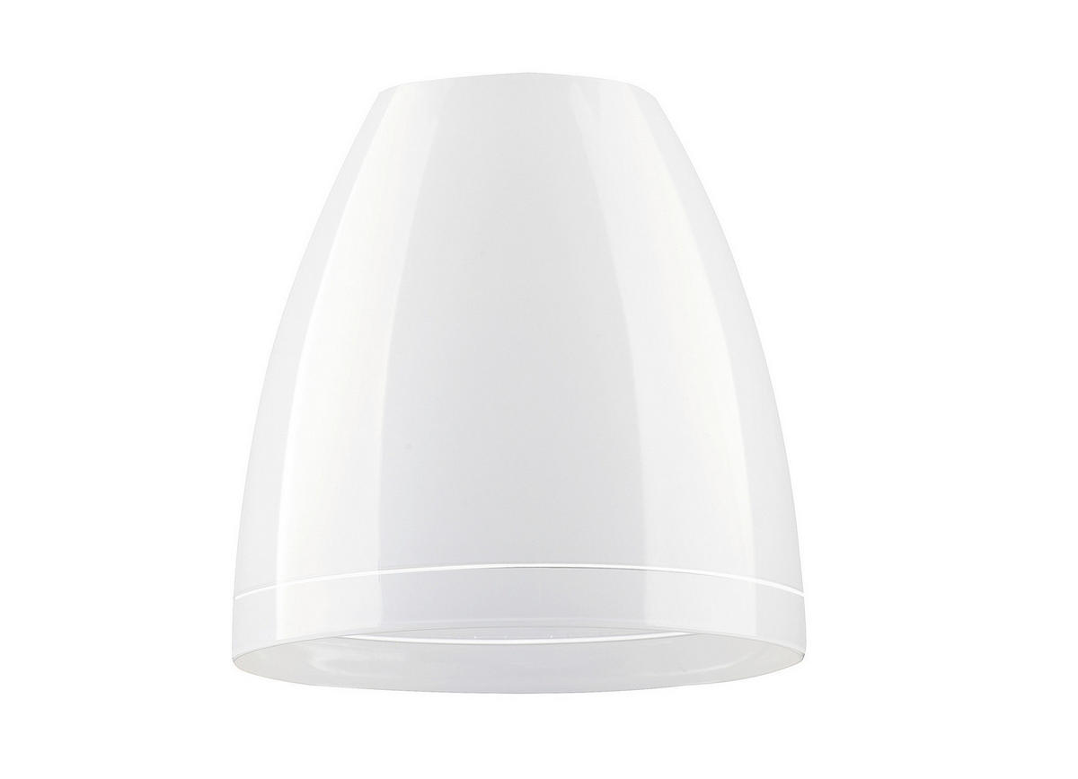LEUCHTENGLAS - Weiss, Konventionell, Glas (16/16cm) - Fischer & Honsel