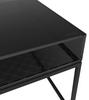 COUCHTISCH quadratisch Grau, Schwarz 75/75/45 cm  - Schwarz/Grau, Design, Glas/Metall (75/75/45cm) - Joop!