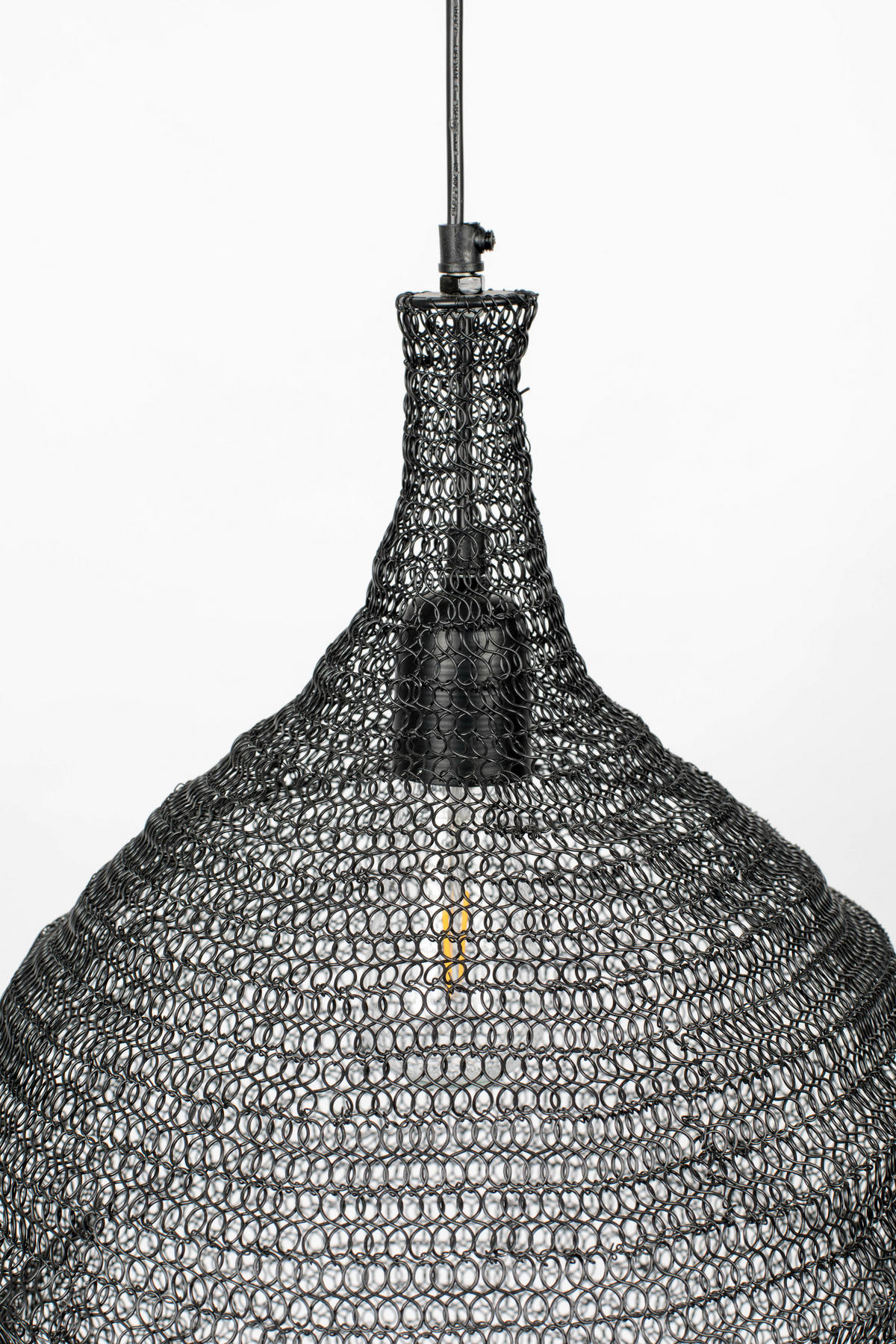 HÄNGELEUCHTE 37/155 cm  - Schwarz, Design, Metall (37/155cm) - Zuiver