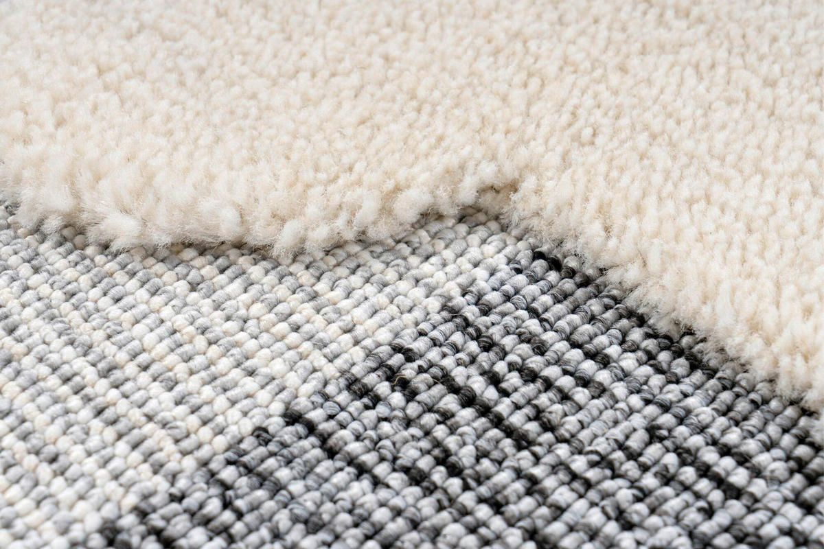 FLACHWEBETEPPICH 160/230 cm Grau rechteckig  - Grau, Basics, Textil (160/230cm) - Kayoom