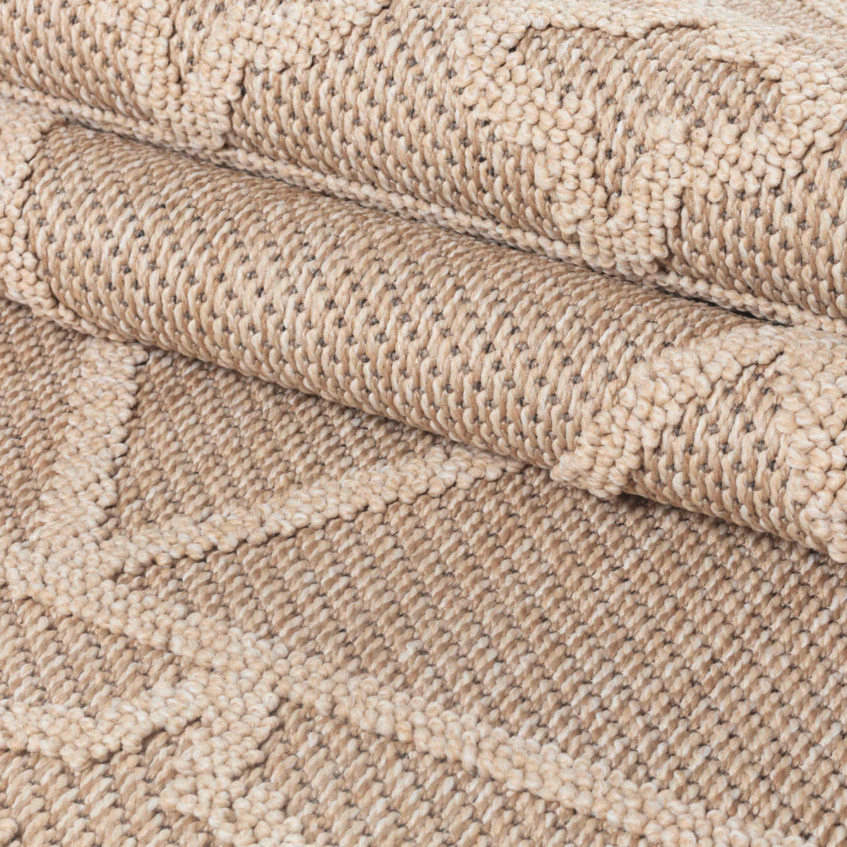 OUTDOORTEPPICH 120/170 cm Patara Beige  - Beige, Design, Textil (120/170cm) - Novel