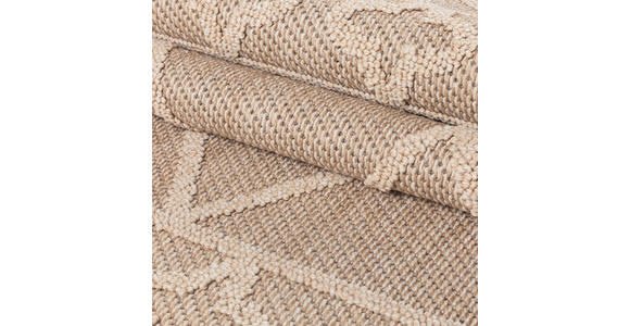OUTDOORTEPPICH 80/150 cm Patara Beige - Beige, Design, Textil (80/150cm) - Novel