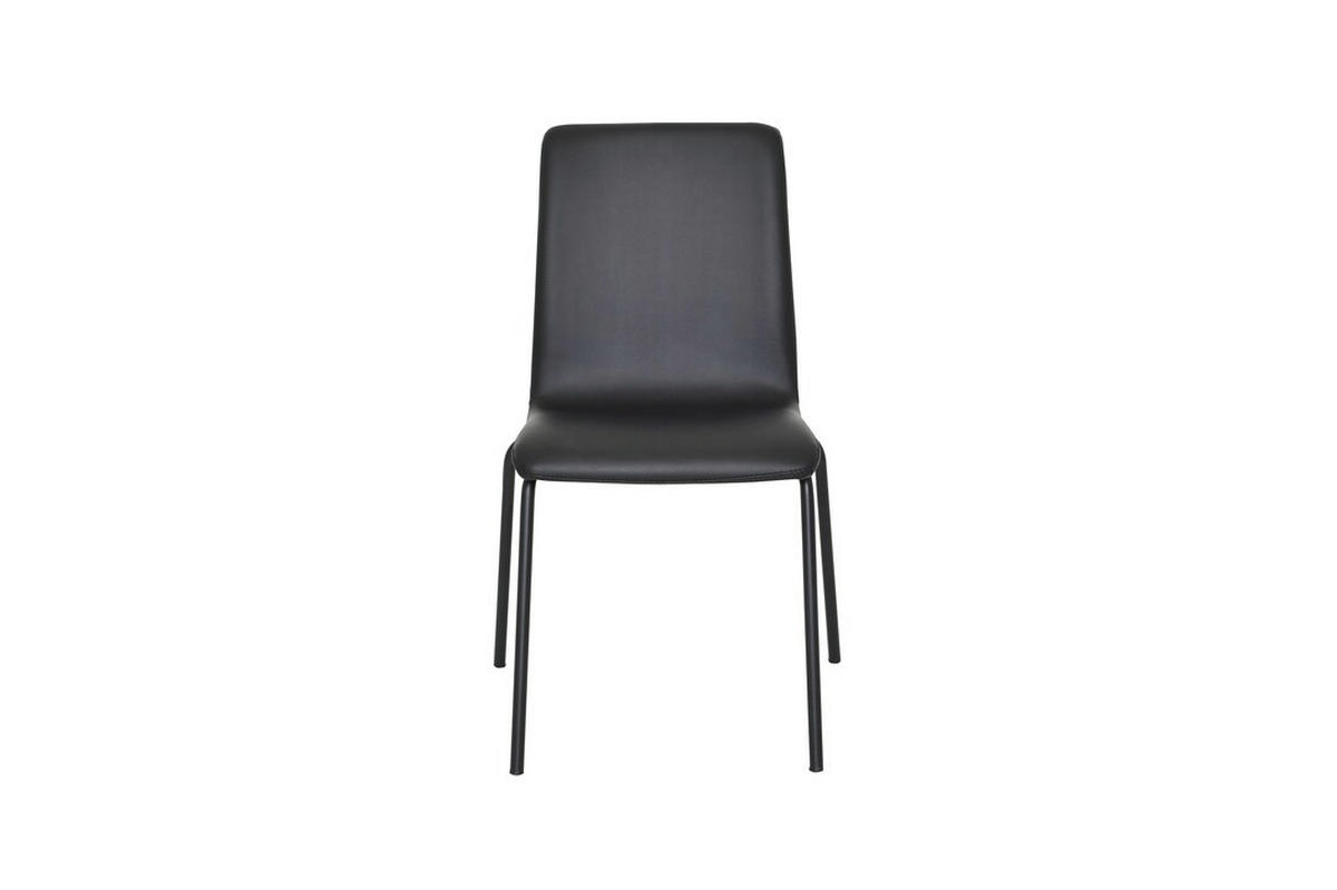 STOL stål  - svart, Design, metall/textil (60/83/48cm)