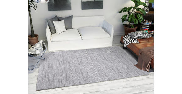 FLACHWEBETEPPICH 240/340 cm Grau - Grau, Design, Textil (240/340cm) - Novel