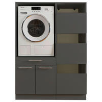 HAUSWIRTSCHAFTSRAUM 167,5/162/67,5 cm  in Anthrazit  - Anthrazit, Design, Holzwerkstoff (167,5/162/67,5cm)