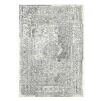 VINTAGE-TEPPICH 200/290 cm Celebration Creme, Grau  - Creme/Grau, Basics, Kunststoff/Textil (200/290cm)