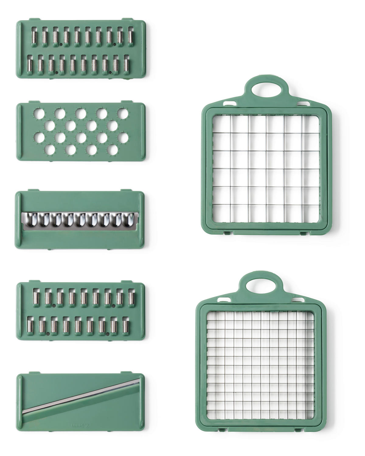 UNIVERZÁLIS SZELETELŐ - szürke/zöld, Basics, műanyag/fém - Homeware Profession.