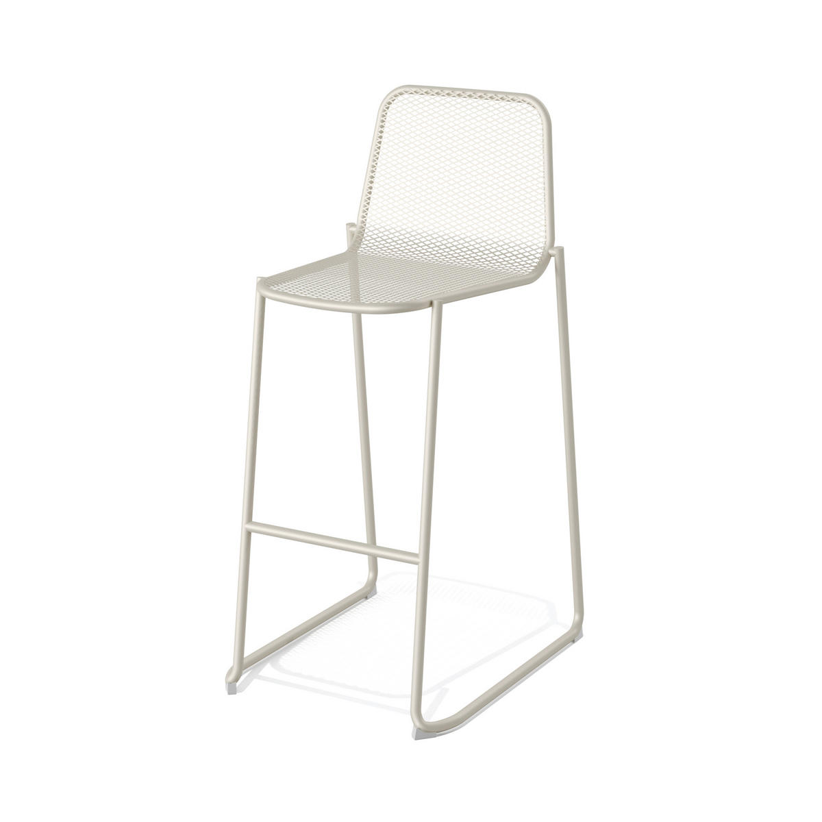 BARHOCKER-SET Beige Stahl  - Beige, LIFESTYLE, Metall (52/105/52cm)