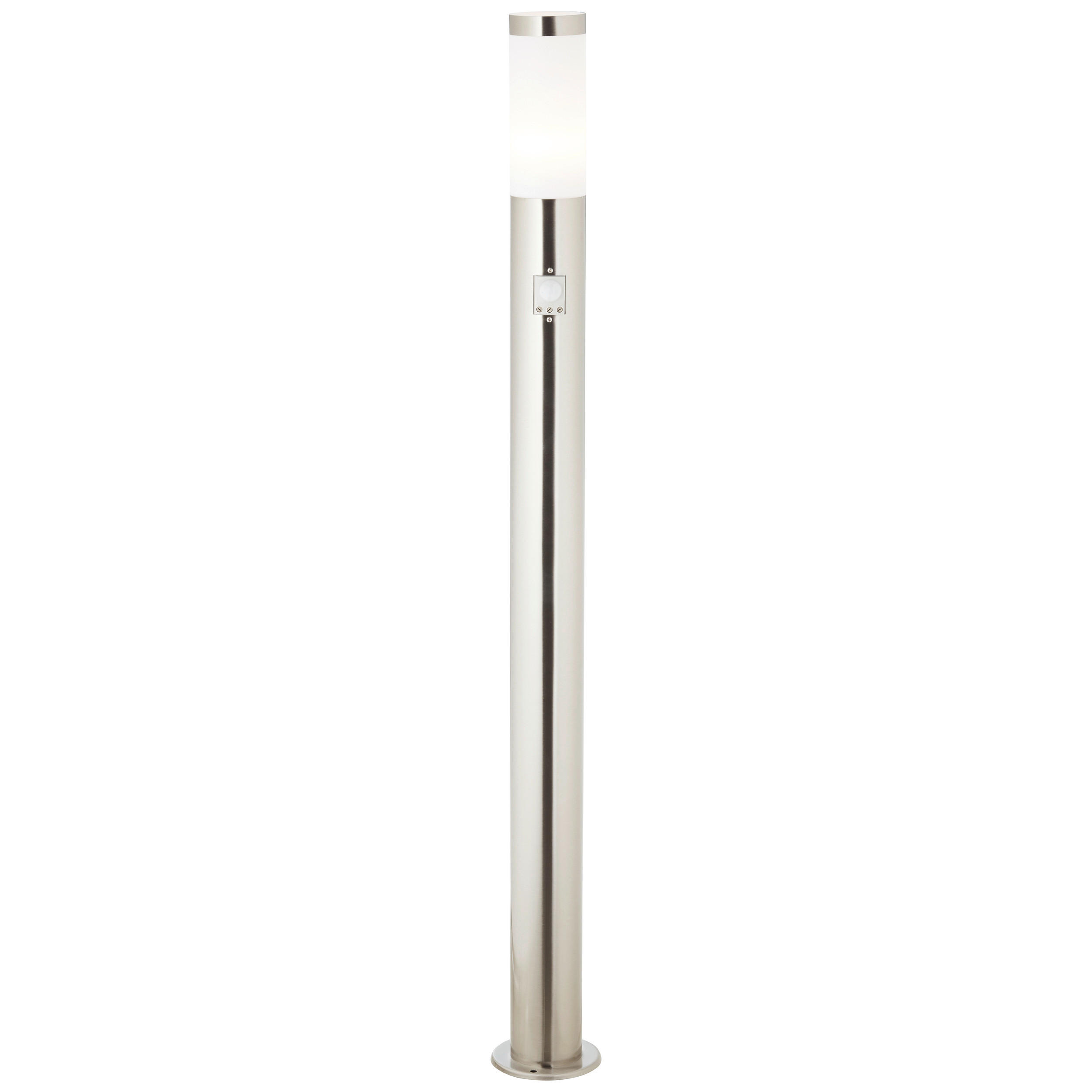WEGELEUCHTE 7,5/80 cm   - Edelstahlfarben, KONVENTIONELL, Kunststoff/Metall (7,5/80cm) - Brilliant