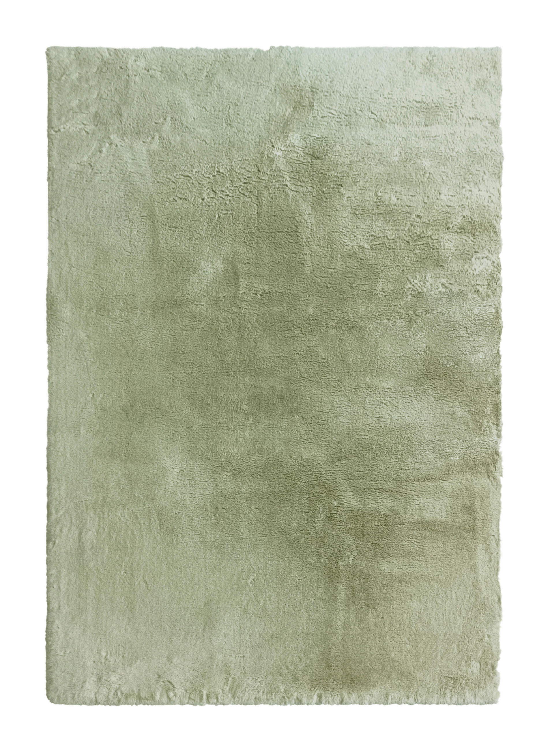 HOCHFLORTEPPICH 70/130 cm Lhasa  - Grün, Design, Textil (70/130cm) - Novel