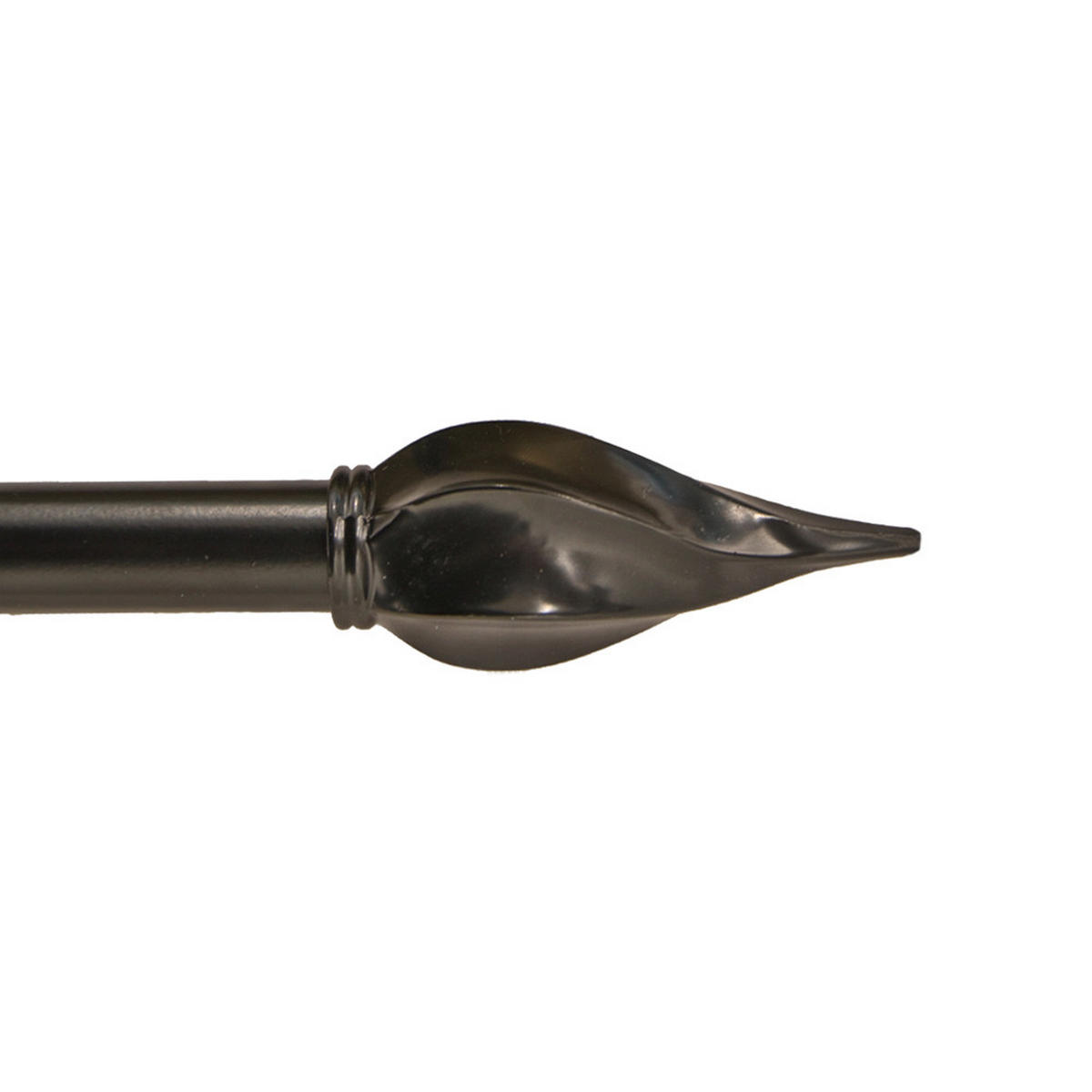 GARDINSTÅNGSET 120-210 cm  - svart, Basics, metall (120-210cm)