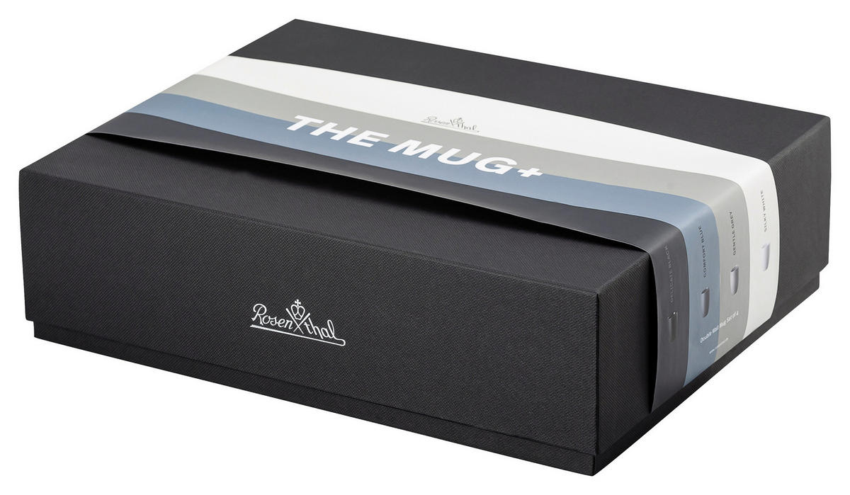 TASSENSET 4-teilig  - Blau/Schwarz, Basics, Keramik (8/11cm) - Rosenthal