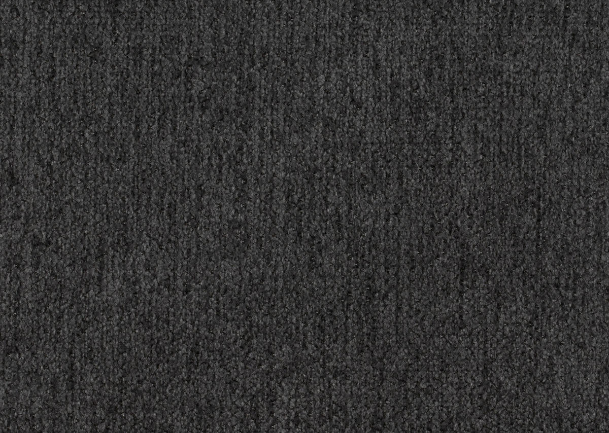 ECKSOFA in Flachgewebe Anthrazit  - Anthrazit/Schwarz, Design, Textil/Metall (190/309cm) - Beldomo Style