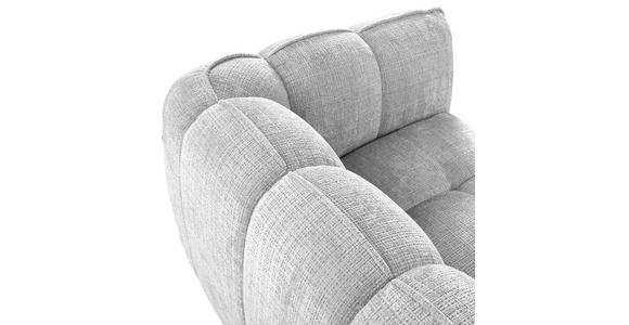 ECKSOFA in Chenille Hellgrau 172/272 cm - Hellgrau/Schwarz, KONVENTIONELL, Kunststoff/Textil (172/272cm) - Carryhome