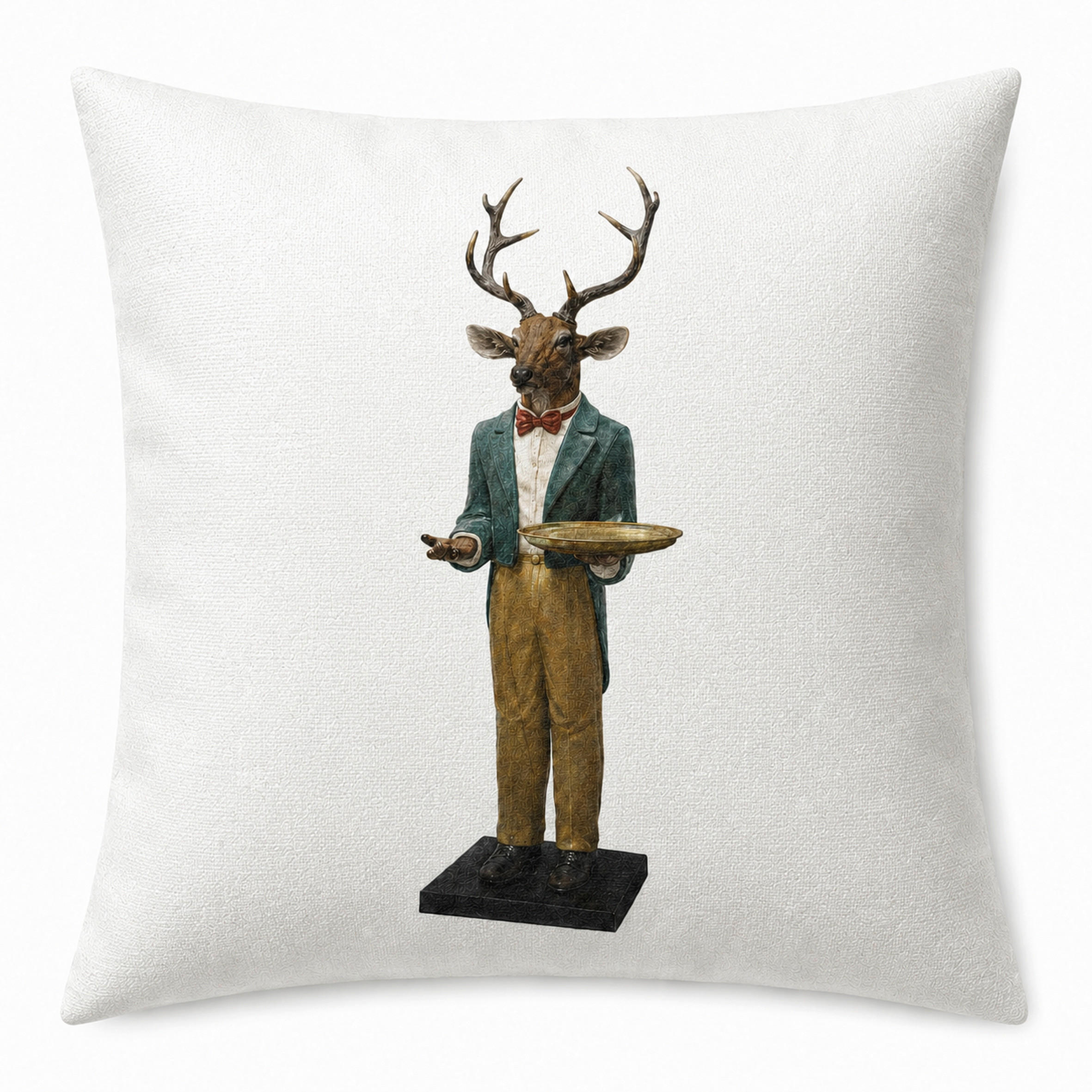 ZIERKISSEN   45/45 cm   - Braun, Design, Textil (45/45cm) - Ambia Home