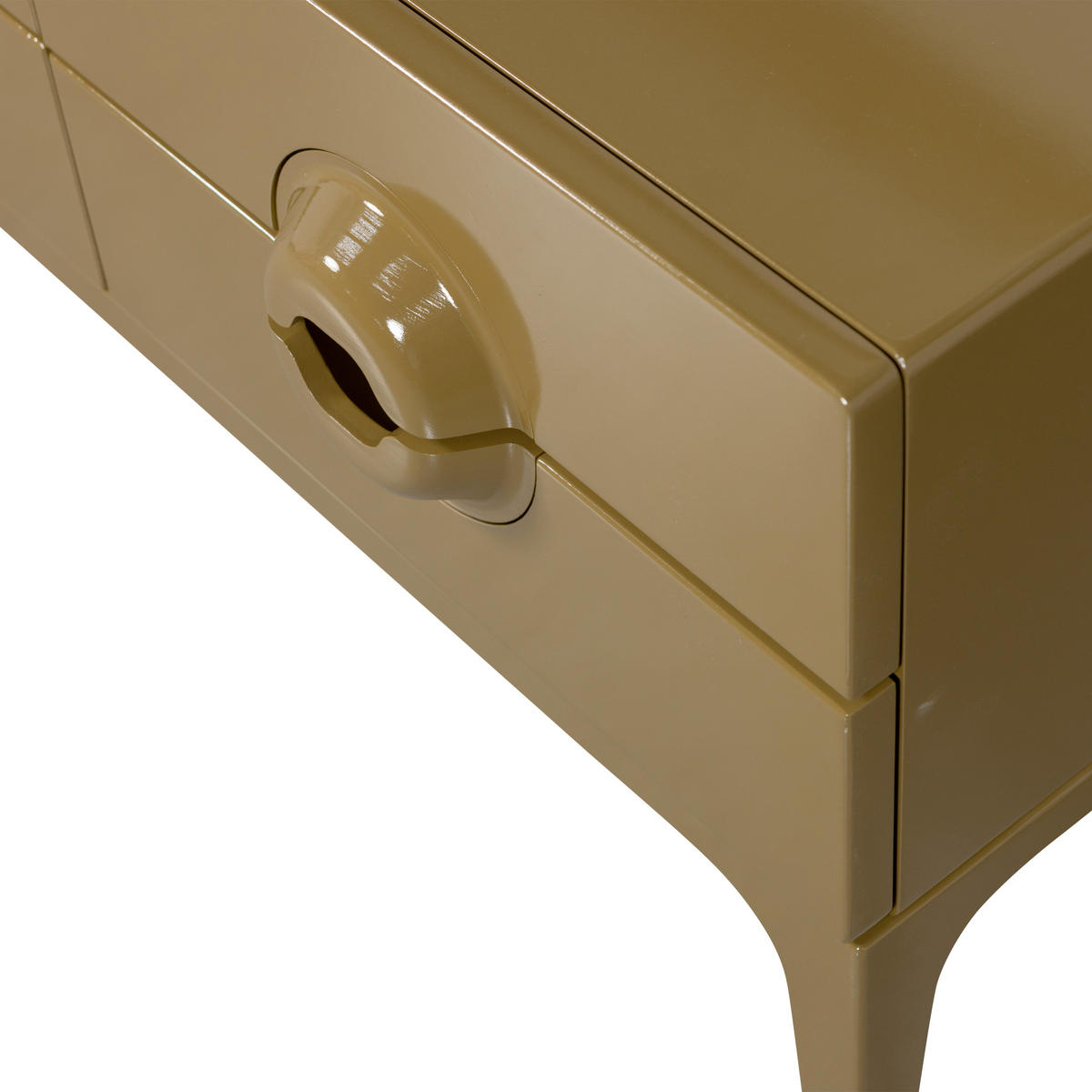 LOWBOARD Merge 160/57/44 cm 4 Schublade(n)  - Honig, Design, Holz (160/57/44cm) - Livetastic