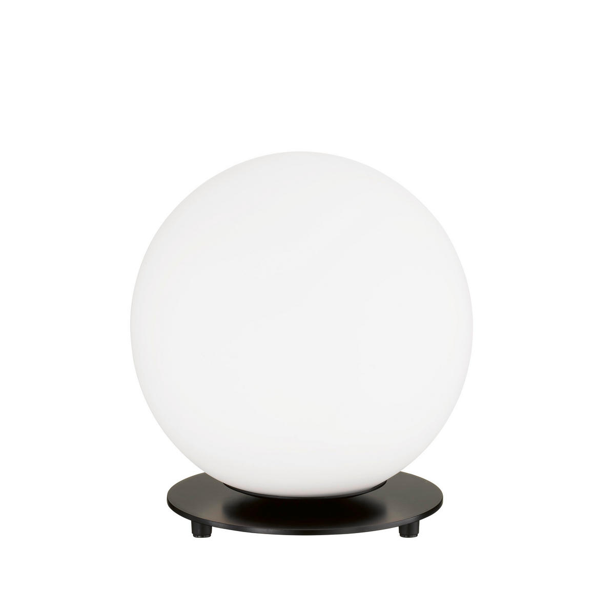 TISCHLEUCHTE 25 cm  - Schwarz, Design, Glas/Metall (25cm) - Schöner Wohnen