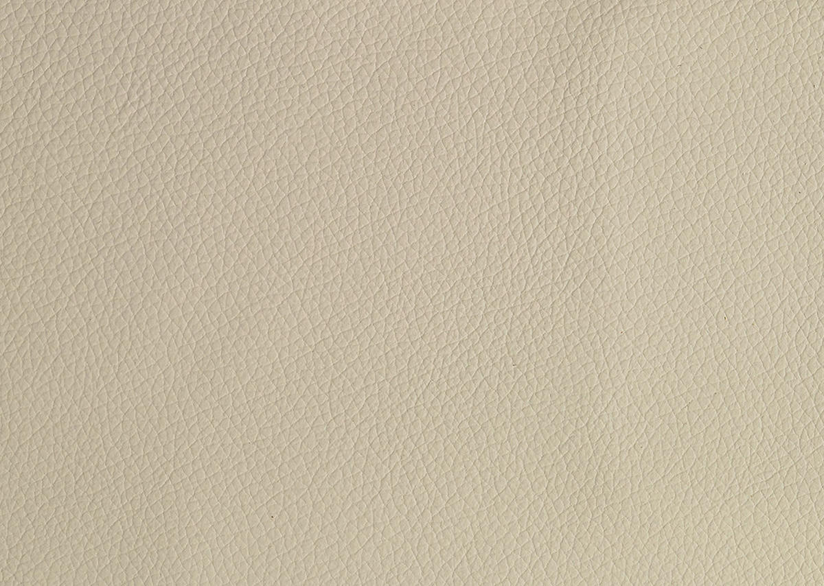 RELAXSESSEL in Leder Ecru  - Ecru/Edelstahlfarben, Konventionell, Leder/Metall (78/110/81cm) - Cantus